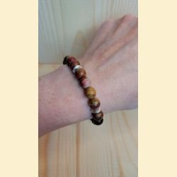 Bracelet en jaspe Picasso