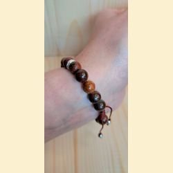 Bracelet en jaspe Picasso