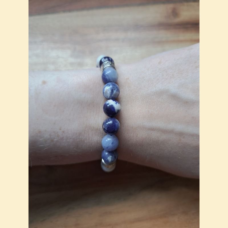 Bracelet en sodalite