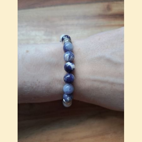 Bracelet en sodalite