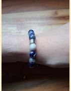 Bracelet en sodalite