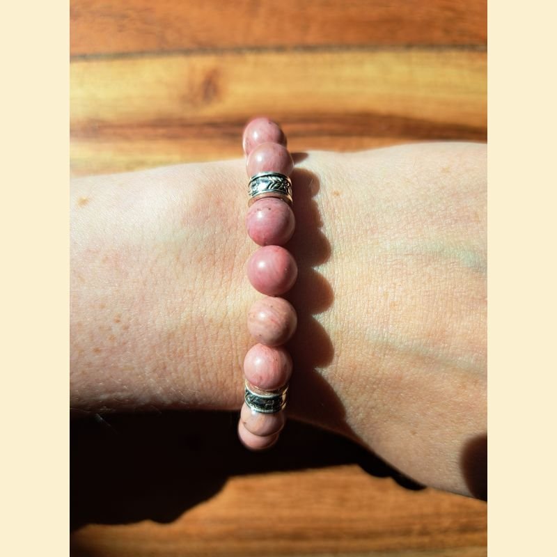 Bracelet en rhodonite Bracelet en rhodonite
