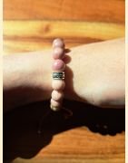 Bracelet en rhodonite