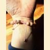 Bracelet en rhodonite