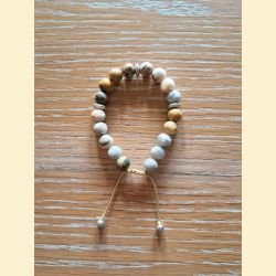 Bracelet en agate crazy lace