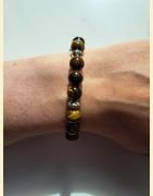 Bracelet en œil de tigre