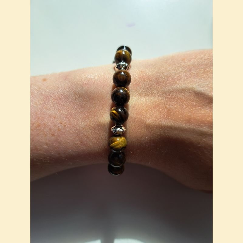 Bracelet en œil de tigre Bracelet en œil de tigre