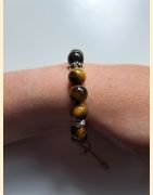 Bracelet en œil de tigre