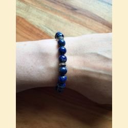 Bracelet en lapis lazuli