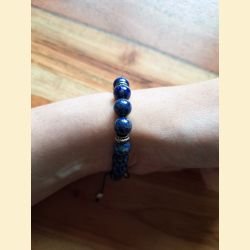 Bracelet en lapis lazuli