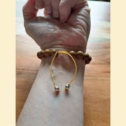 Bracelet bois fossile
