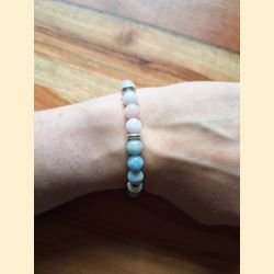 Bracelet en morganite