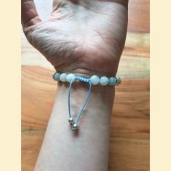 Bracelet en morganite