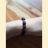 Bracelet dark améthyste