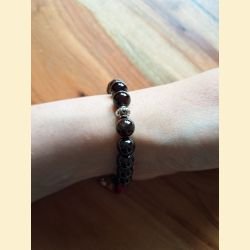 Bracelet en grenat