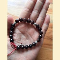 Bracelet en grenat