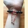 Bracelet en jaspe arc en ciel