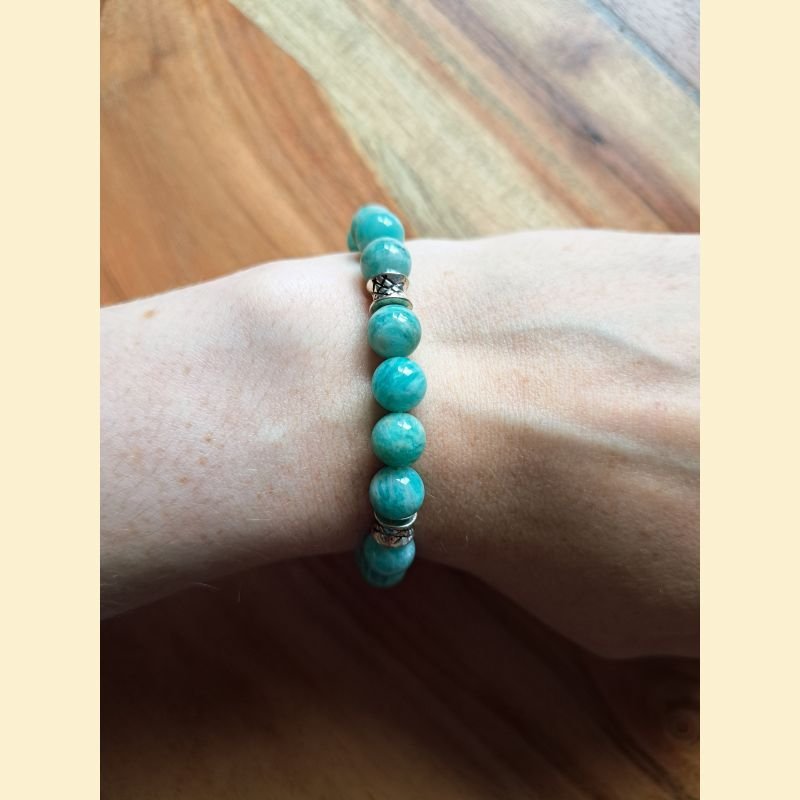 Bracelet en amazonite Bracelet en amazonite