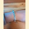 Bracelet "minéral fin" agate arbre