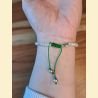 Bracelet "minéral fin" agate arbre