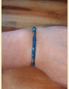 Bracelet "minéral fin" apatite