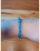 Bracelet "minéral fin" apatite