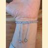 Bracelet "minéral fin" angélite