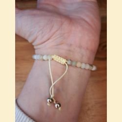 Bracelet "minéral fin" amazonite