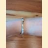 Bracelet "minéral fin" agate crazy lace
