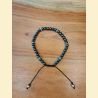 Bracelet "minéral fin" hématite