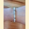 Bracelet "minéral fin" howlite