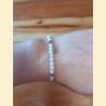 Bracelet "minéral fin" pierre de lune