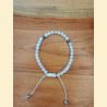 Bracelet "minéral fin" pierre de lune