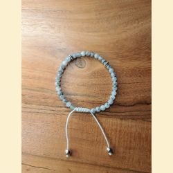 Bracelet "minéral fin" quartz tourmaline