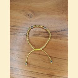 Bracelet "minéral fin" en citrine