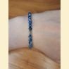 Bracelet "minéral fin" en sodalite