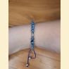 Bracelet "minéral fin" en sodalite