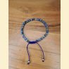 Bracelet "minéral fin" en sodalite