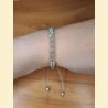 Bracelet "minéral fin" labradorite
