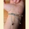 Bracelet "minéral fin" labradorite