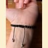 Bracelet "minéral fin" en œil de faucon