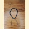Bracelet "minéral fin" en larvikite