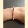 Bracelet "minéral fin" rhodonite
