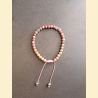Bracelet "minéral fin" rhodonite