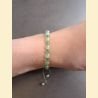 Bracelet "minéral et cristal" aventurine verte