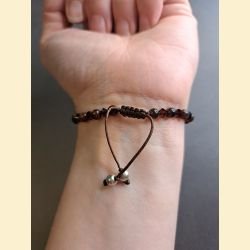 Bracelet "minéral et cristal" œil de taureau
