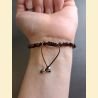 Bracelet "minéral et cristal" œil de taureau
