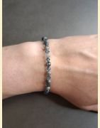 Bracelet "minéral et cristal" larvikite