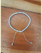 Bracelet "minéral étincelant" howlite