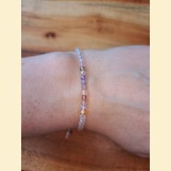 Bracelet "minéral étincelant" super seven